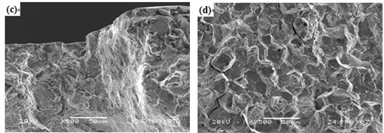 圖12-13 (c、d、e)斷口微觀形貌