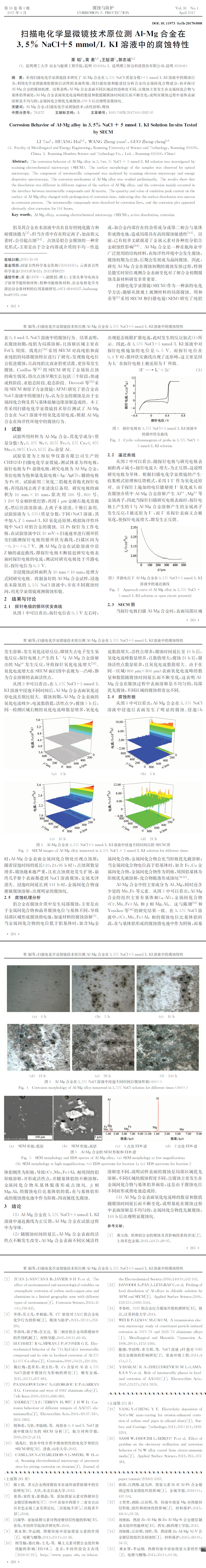掃描電化學顯微鏡技術(shù)原位測